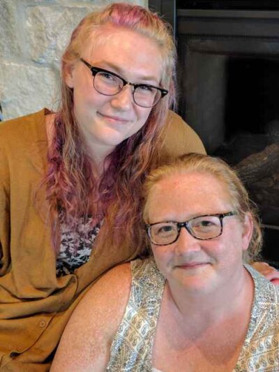 Lizzy and Mom Photo