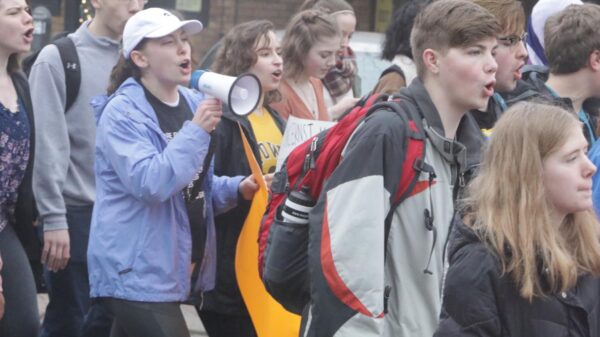 ia city student walkout