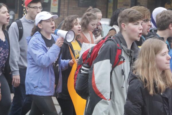 ia city student walkout