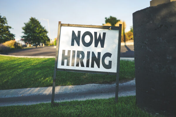 now hiring
