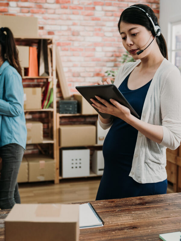 pregnant worker