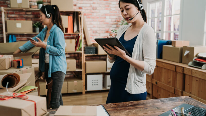 pregnant worker