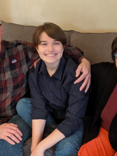 Richard, Puck, and Ulrike Carlson