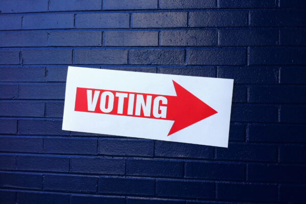 voting sign