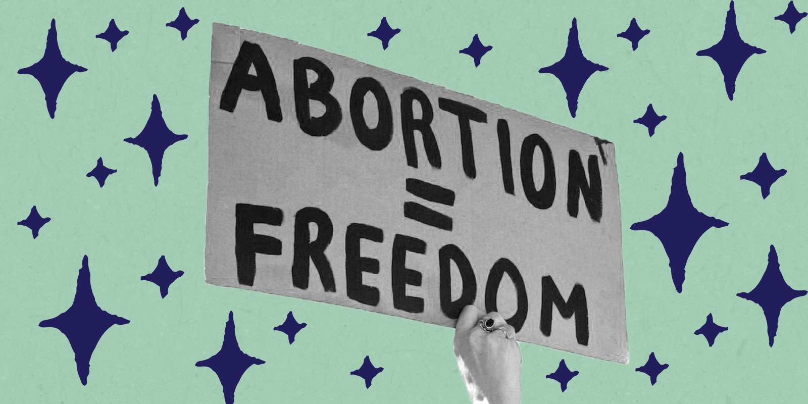 abortion, protest sign
