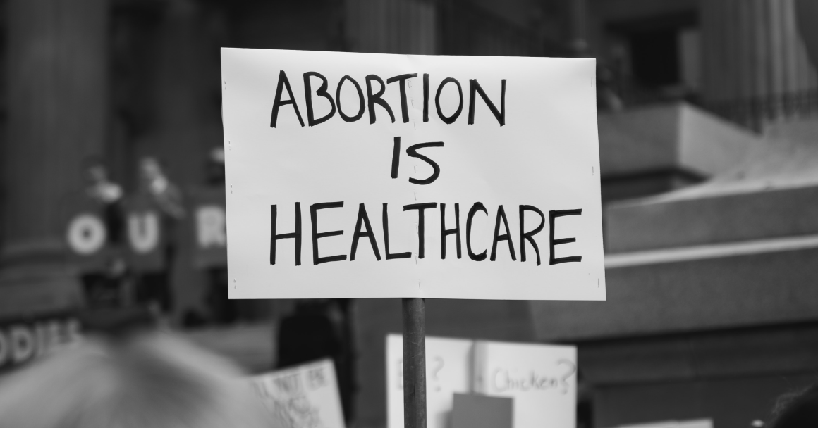 abortion, protest sign