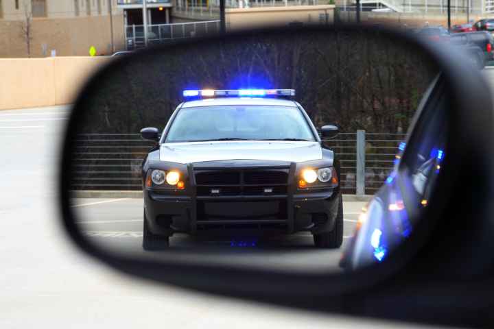 large police stop 